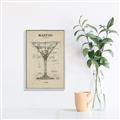 Picture of The Anatomy of a Martini _GroupedProduct_Rectangle_Portrait_Canvas_Framed_