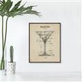Picture of The Anatomy of a Martini _GroupedProduct_Rectangle_Portrait_Canvas_Framed_