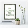 Picture of My Flabbers are Ghasted I _GroupedProduct_Rectangle_Portrait_Canvas_Framed_