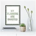 Picture of My Flabbers are Ghasted I _GroupedProduct_Rectangle_Portrait_Canvas_Framed_