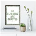 Picture of My Flabbers are Ghasted I _GroupedProduct_Rectangle_Portrait_Canvas_Framed_