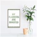 Picture of My Flabbers are Ghasted I _GroupedProduct_Rectangle_Portrait_Canvas_Framed_