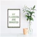 Picture of My Flabbers are Ghasted I _GroupedProduct_Rectangle_Portrait_Canvas_Framed_