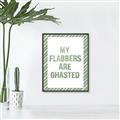 Picture of My Flabbers are Ghasted I _GroupedProduct_Rectangle_Portrait_Canvas_Framed_