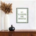 Picture of My Flabbers are Ghasted I _GroupedProduct_Rectangle_Portrait_Canvas_Framed_