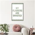 Picture of My Flabbers are Ghasted I _GroupedProduct_Rectangle_Portrait_Canvas_Framed_