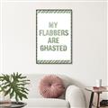 Picture of My Flabbers are Ghasted I _GroupedProduct_Rectangle_Portrait_Canvas_Framed_