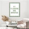 Picture of My Flabbers are Ghasted I _GroupedProduct_Rectangle_Portrait_Canvas_Framed_