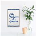 Picture of My Flabbers are Ghasted II _GroupedProduct_Rectangle_Portrait_Canvas_Framed_