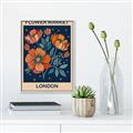 Picture of Flower Market: London _GroupedProduct_Rectangle_Portrait_Canvas_Framed_