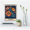 Picture of Flower Market: London _GroupedProduct_Rectangle_Portrait_Canvas_Framed_