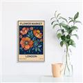 Picture of Flower Market: London _GroupedProduct_Rectangle_Portrait_Canvas_Framed_