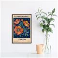 Picture of Flower Market: London _GroupedProduct_Rectangle_Portrait_Canvas_Framed_