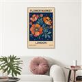 Picture of Flower Market: London _GroupedProduct_Rectangle_Portrait_Canvas_Framed_