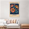 Picture of Flower Market: London _GroupedProduct_Rectangle_Portrait_Canvas_Framed_