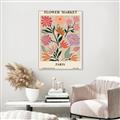 Picture of Flower Market: Paris I _GroupedProduct_Rectangle_Portrait_Canvas_Framed_