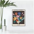 Picture of Flower Market: Paris II _GroupedProduct_Rectangle_Portrait_Canvas_Framed_