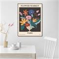 Picture of Flower Market: Paris II _GroupedProduct_Rectangle_Portrait_Canvas_Framed_