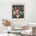 Picture of Flower Market: Paris II _GroupedProduct_Rectangle_Portrait_Canvas_Framed_