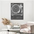Picture of Blue Print Vinyl II _GroupedProduct_Rectangle_Portrait_Photography _GroupedProduct_Rectangle_Portrait_Unframed_Print_Only_