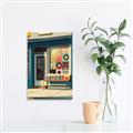Picture of Happy Place _GroupedProduct_Rectangle_Portrait_Unframed_Print_Only_