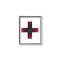 Picture of Red Cross _GroupedProduct_Rectangle_Portrait_Canvas_Framed_