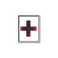 Picture of Red Cross _GroupedProduct_Rectangle_Portrait_Canvas_Framed_