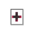 Picture of Red Cross _GroupedProduct_Rectangle_Portrait_Canvas_Framed_