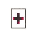 Picture of Red Cross _GroupedProduct_Rectangle_Portrait_Canvas_Framed_