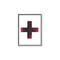 Picture of Red Cross _GroupedProduct_Rectangle_Portrait_Canvas_Framed_