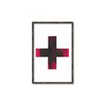 Picture of Red Cross _GroupedProduct_Rectangle_Portrait_Canvas_Framed_