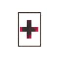 Picture of Red Cross _GroupedProduct_Rectangle_Portrait_Canvas_Framed_