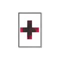 Picture of Red Cross _GroupedProduct_Rectangle_Portrait_Canvas_Framed_