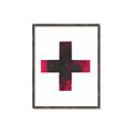 Picture of Red Cross _GroupedProduct_Rectangle_Portrait_Canvas_Framed_