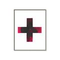 Picture of Red Cross _GroupedProduct_Rectangle_Portrait_Canvas_Framed_