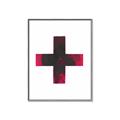 Picture of Red Cross _GroupedProduct_Rectangle_Portrait_Canvas_Framed_
