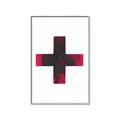 Picture of Red Cross _GroupedProduct_Rectangle_Portrait_Canvas_Framed_