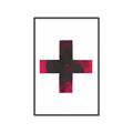 Picture of Red Cross _GroupedProduct_Rectangle_Portrait_Canvas_Framed_