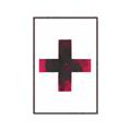 Picture of Red Cross _GroupedProduct_Rectangle_Portrait_Canvas_Framed_