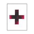 Picture of Red Cross _GroupedProduct_Rectangle_Portrait_Canvas_Framed_