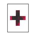 Picture of Red Cross _GroupedProduct_Rectangle_Portrait_Canvas_Framed_