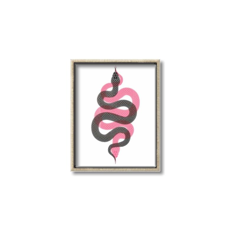 Picture of Serpent _GroupedProduct_Rectangle_Portrait_Canvas_Framed_