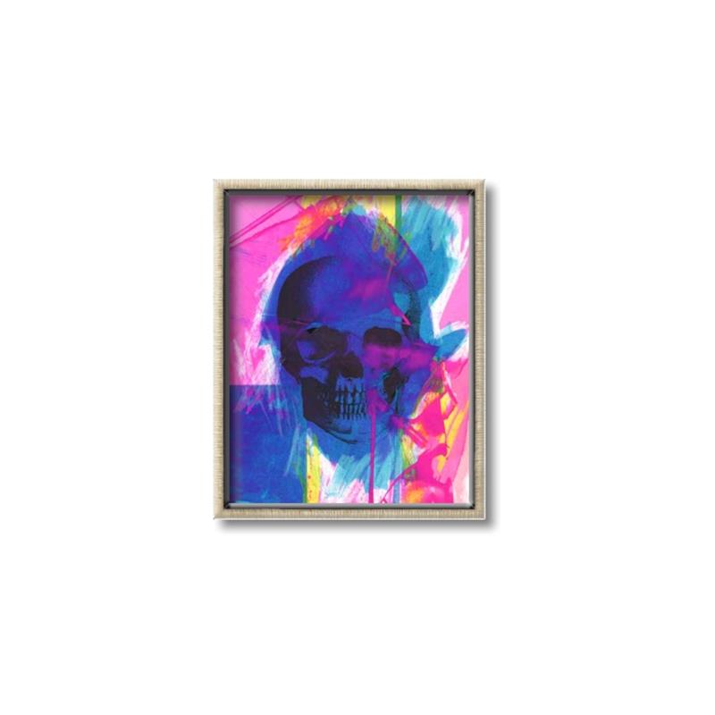 Picture of Black & Blue _GroupedProduct_Rectangle_Portrait_Canvas_Framed_