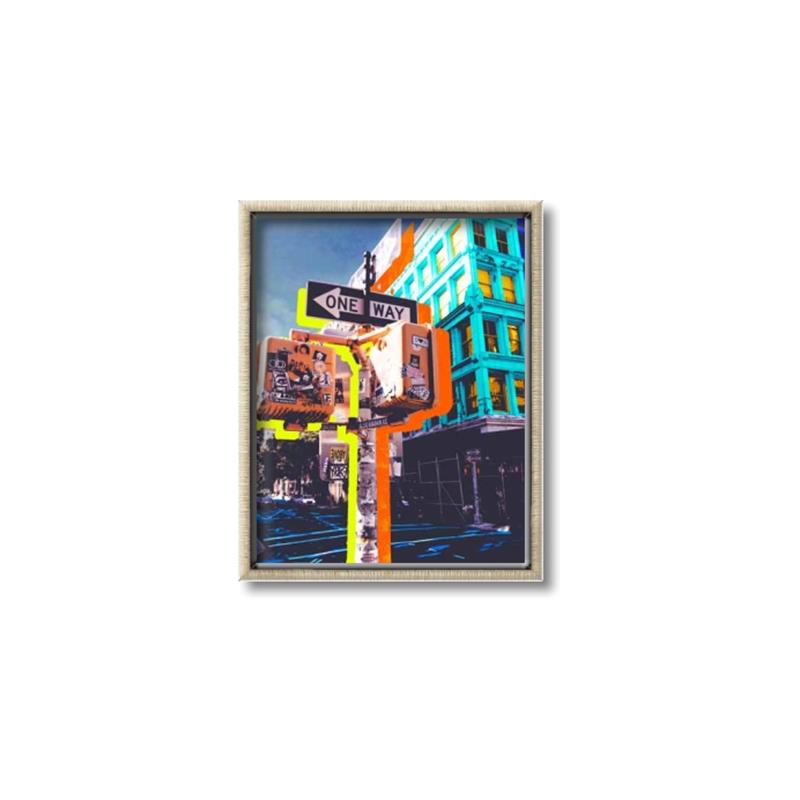 Picture of At the Corner _GroupedProduct_Rectangle_Portrait_Canvas_Framed_