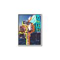 Picture of At the Corner _GroupedProduct_Rectangle_Portrait_Canvas_Framed_