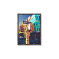 Picture of At the Corner _GroupedProduct_Rectangle_Portrait_Canvas_Framed_