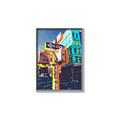 Picture of At the Corner _GroupedProduct_Rectangle_Portrait_Canvas_Framed_