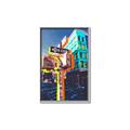 Picture of At the Corner _GroupedProduct_Rectangle_Portrait_Canvas_Framed_