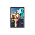 Picture of At the Corner _GroupedProduct_Rectangle_Portrait_Canvas_Framed_