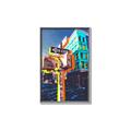 Picture of At the Corner _GroupedProduct_Rectangle_Portrait_Canvas_Framed_